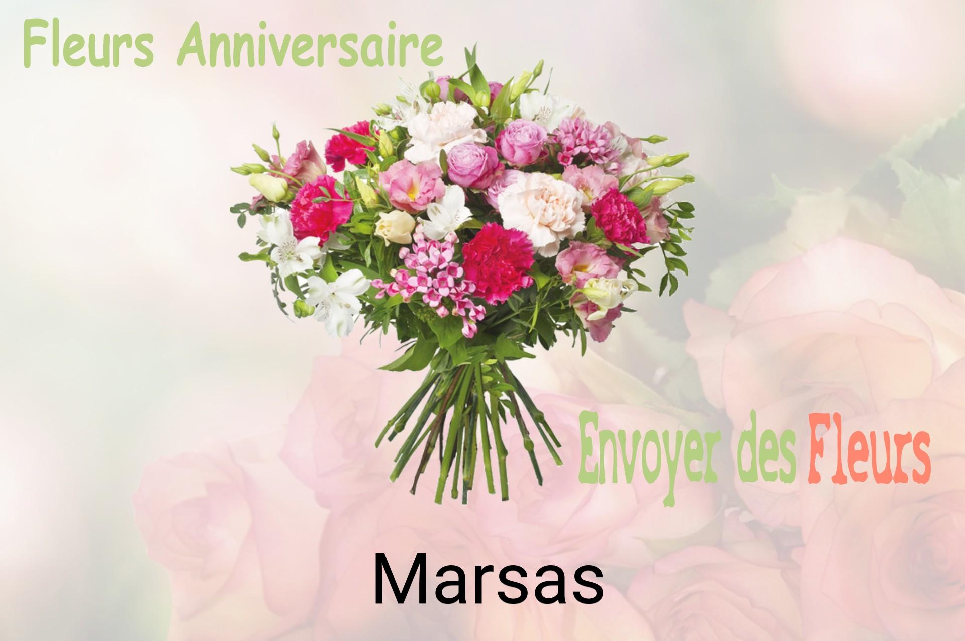 Bouquet de fleurs d’anniversaire livré à Marsas