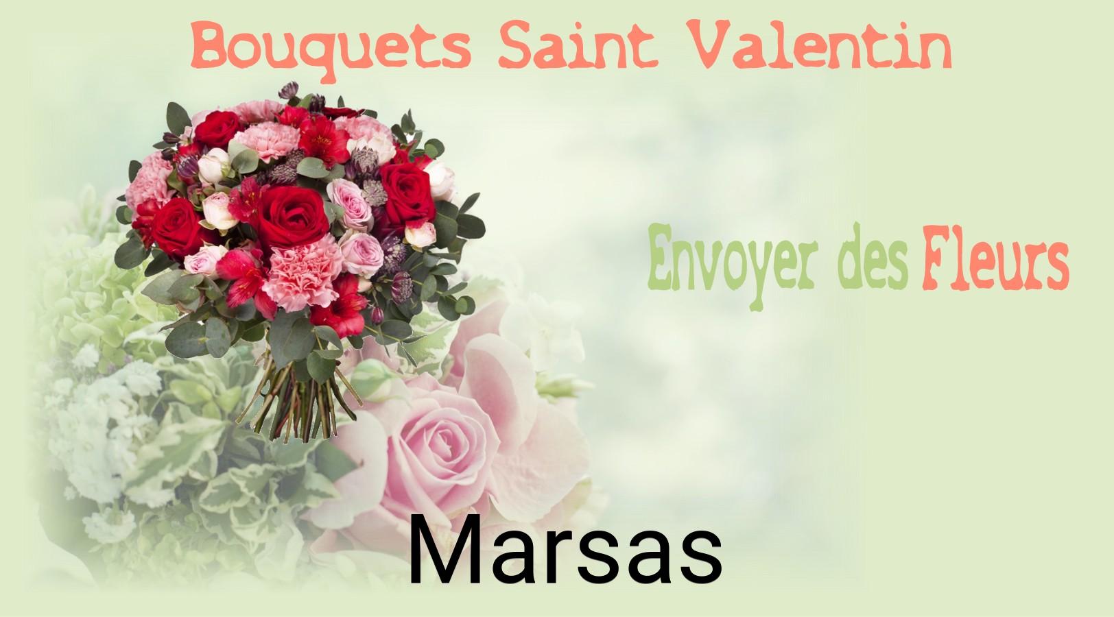 Roses de Saint-Valentin livrées à Marsas